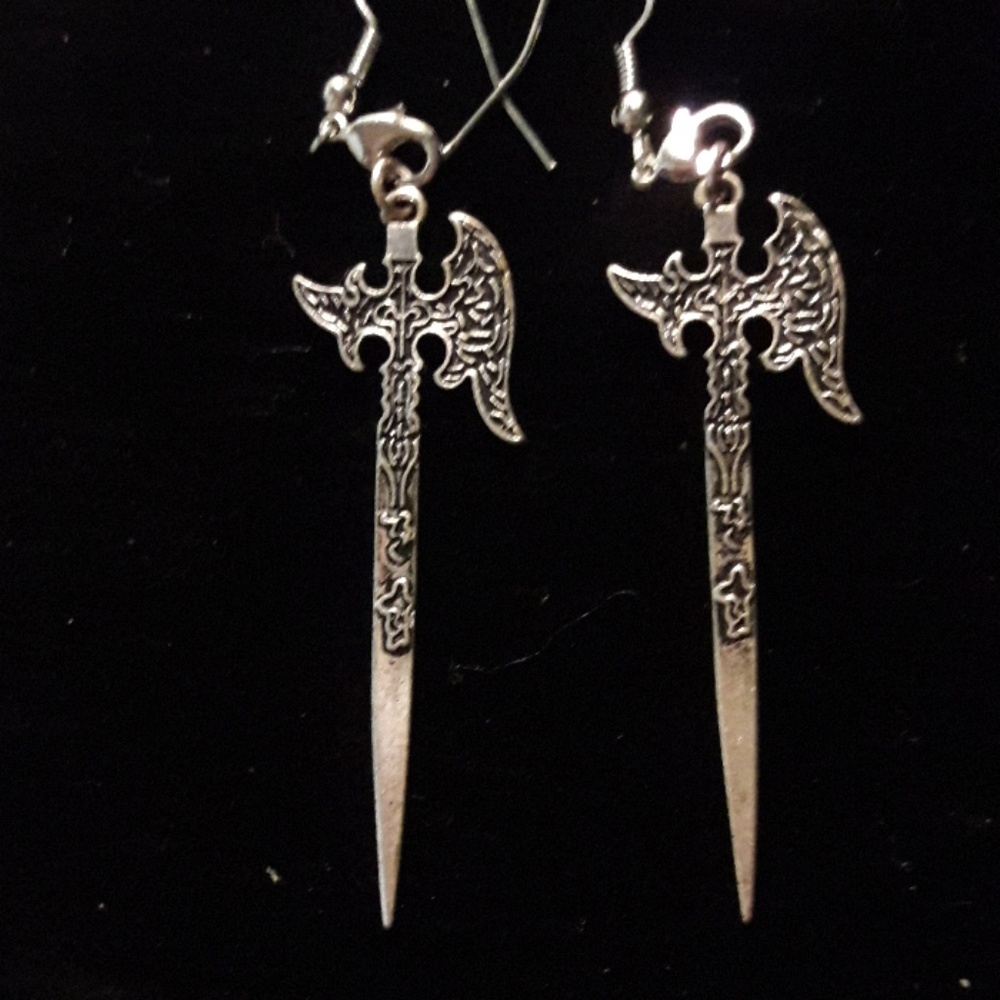Battle Axe Earrings